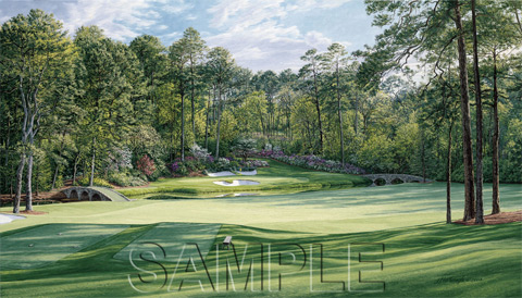 Agusta Golf course painting