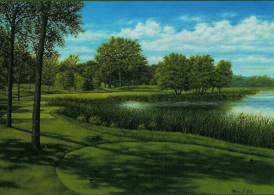 Hazeltine hole number 16