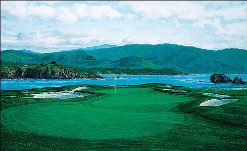Pebble Beach 17th Hole