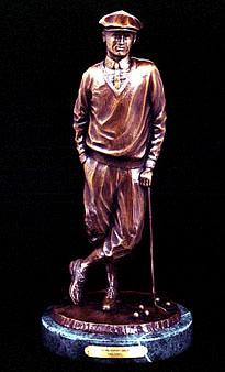 Gentleman Bronze Golf Sculpture