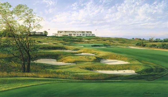 16th Hole Shinnecock Hills Golf Course Picture 16th Hole Shinnecock Hills Golf Course Picture