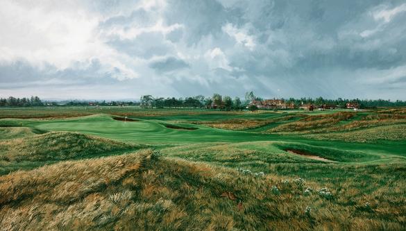 17th Hole Royal St Georges golf picture