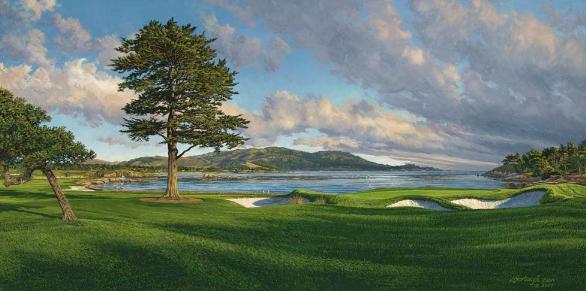 18th Hole Pebble beach golf picture 18th Hole Pebble beach golf picture