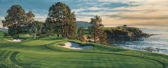 5th Hole Pebble Beach Golf Picture 5th Hole Pebble Beach Golf Picture