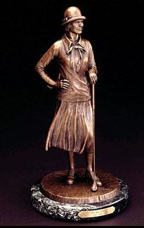 Lady Bronze Golf Sculpture Lady Bronze Golf Sculpture