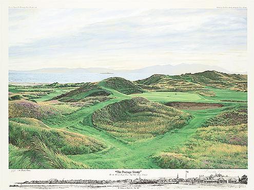 royal troon postage stamp golf course picture royal troon postage stamp golf course picture